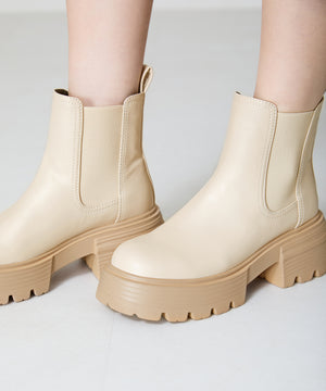 カラーソールショートブーツ/45401