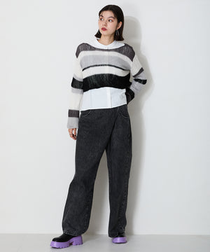 カラーソールショートブーツ/45401