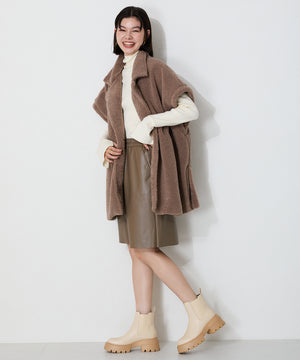 カラーソールショートブーツ/45401