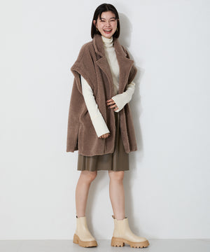 カラーソールショートブーツ/45401