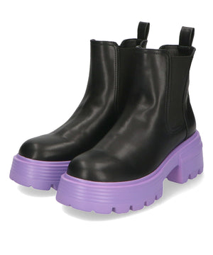 カラーソールショートブーツ/45401