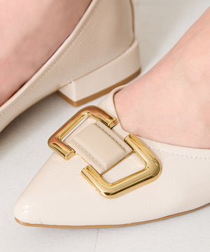 ポインテッドトゥモチーフパンプス/51104