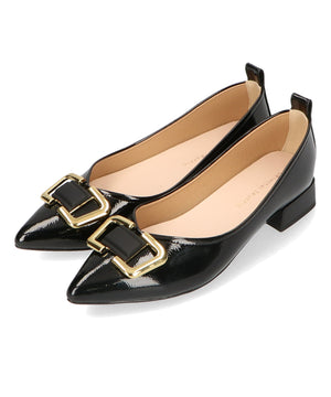 ポインテッドトゥモチーフパンプス/51104