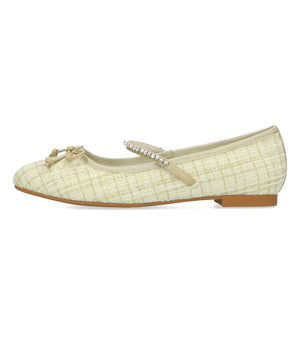 【WEB限定】ツイードバレエストラップパンプス/51106