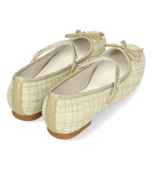 【WEB限定】ツイードバレエストラップパンプス/51106