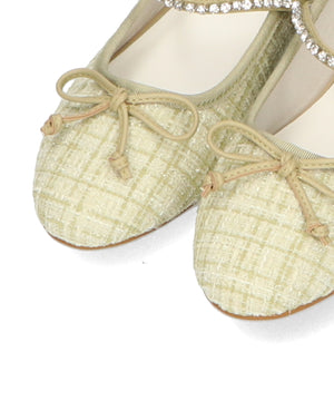 【WEB限定】ツイードバレエストラップパンプス/51106