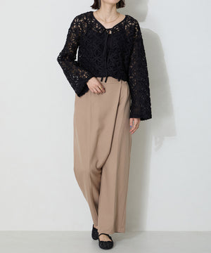 【WEB限定】ツイードバレエストラップパンプス/51106