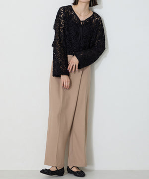 【WEB限定】ツイードバレエストラップパンプス/51106