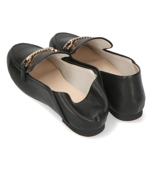 ラウンドトゥビットバブーシュローファー/51108