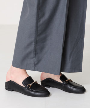 ラウンドトゥビットバブーシュローファー/51108