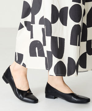 ゴールドパーツVカットバブーシュ/51112