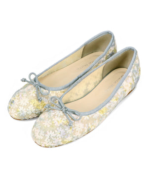 花柄チュールバレエパンプス/51122