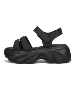 【新色追加】カットデザインパデット厚底サンダル/51206