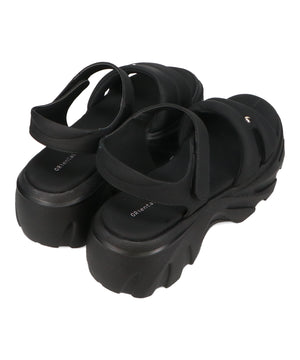 【新色追加】カットデザインパデット厚底サンダル/51206