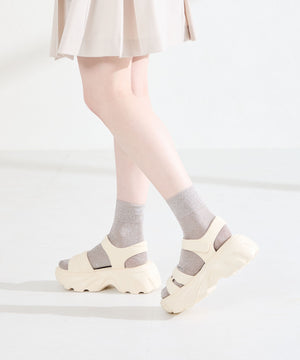 【新色追加】カットデザインパデット厚底サンダル/51206