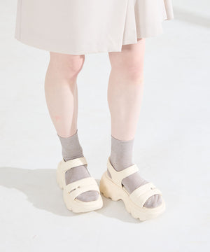 【新色追加】カットデザインパデット厚底サンダル/51206