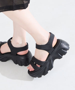 【新色追加】カットデザインパデット厚底サンダル/51206