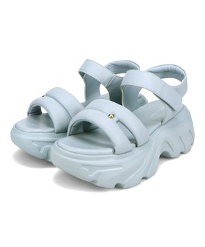 【新色追加】カットデザインパデット厚底サンダル/51206