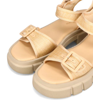 ベルトデザイン厚底サンダル/51214