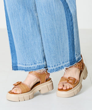 ベルトデザイン厚底サンダル/51214