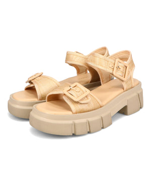 ベルトデザイン厚底サンダル/51214