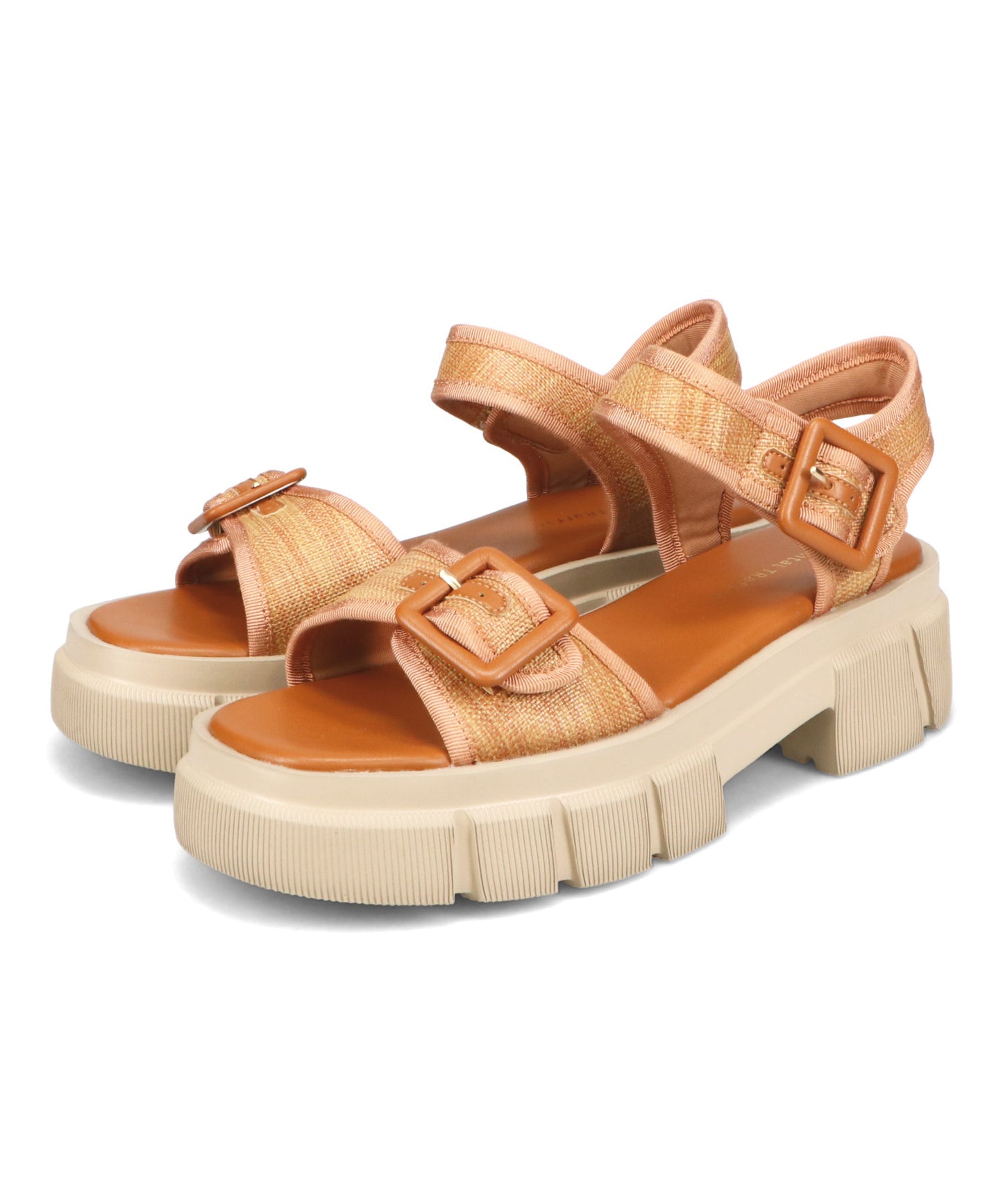 ベルトデザイン厚底サンダル/51214