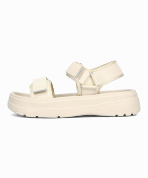 【Fit meサンダル/新色追加】メタルパーツ厚底サンダル/51226