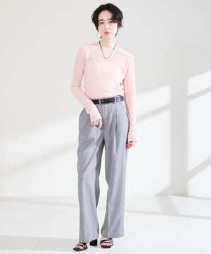 【新色追加】アシンメトリーストラップヒールサンダル/51230