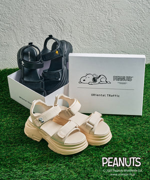【WEB限定】PEANUTSデザインスポーツサンダル/51236