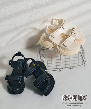 【WEB限定】PEANUTSデザインスポーツサンダル/51236