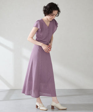 ウッドヒールベルトパンプス/51303