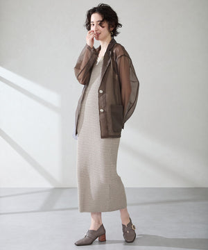 ウッドヒールベルトパンプス/51303