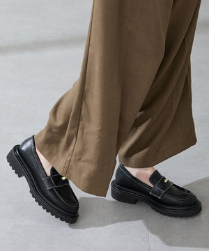 【カタログ掲載アイテム】厚底コインローファー/51304