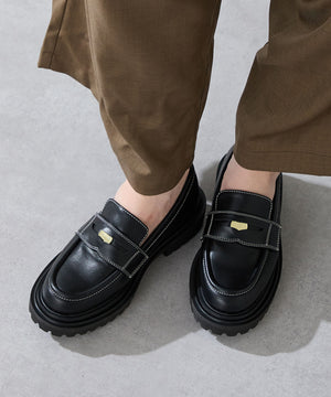 【カタログ掲載アイテム】厚底コインローファー/51304