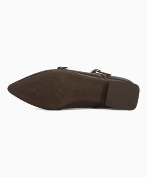 ポインテッドトゥダブルストラップパンプス/51306