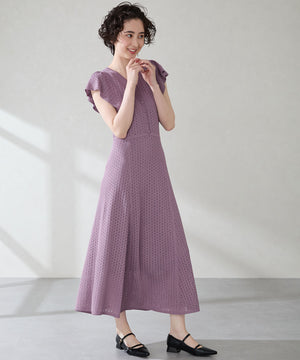 ポインテッドトゥダブルストラップパンプス/51306