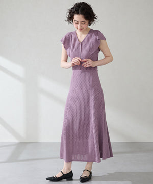 ポインテッドトゥダブルストラップパンプス/51306