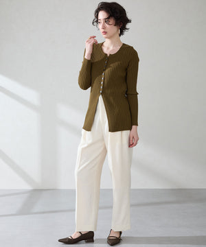 ポインテッドトゥダブルストラップパンプス/51306