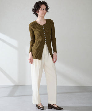 ポインテッドトゥダブルストラップパンプス/51306