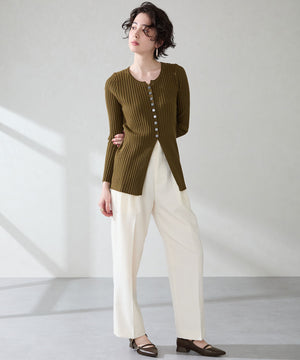 ポインテッドトゥダブルストラップパンプス/51306