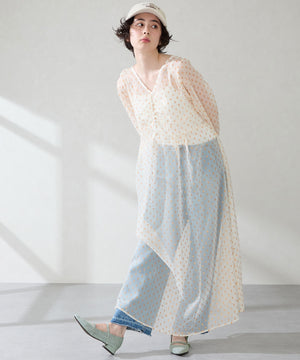 ポインテッドトゥダブルストラップパンプス/51306