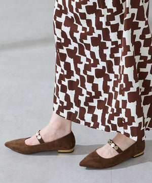 【カタログ掲載アイテム】コインモチーフストラップパンプス/51308