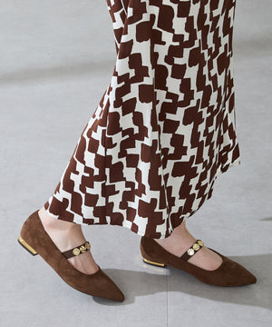 【カタログ掲載アイテム】コインモチーフストラップパンプス/51308