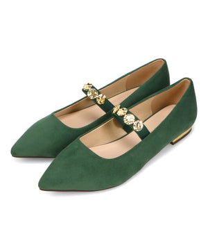 【カタログ掲載アイテム】コインモチーフストラップパンプス/51308