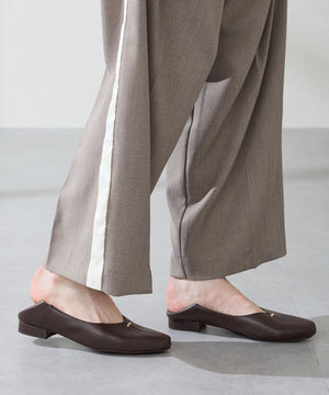 ゴールドパーツVカットバブーシュ/51312