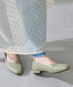 ゴールドパーツVカットバブーシュ/51312