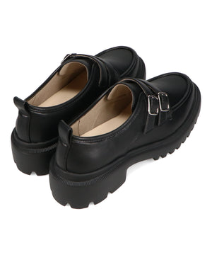 【カタログ掲載アイテム】ダブルベルト厚底シューズ/51313