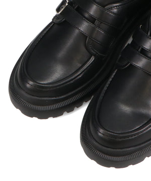 【カタログ掲載アイテム】ダブルベルト厚底シューズ/51313