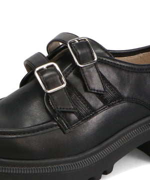 【カタログ掲載アイテム】ダブルベルト厚底シューズ/51313