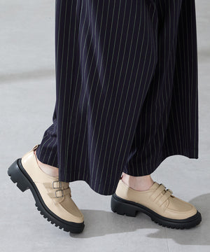 【カタログ掲載アイテム】ダブルベルト厚底シューズ/51313